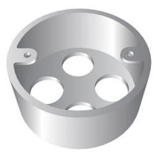20mm 4 Hole BZP Conduit Loop In Box